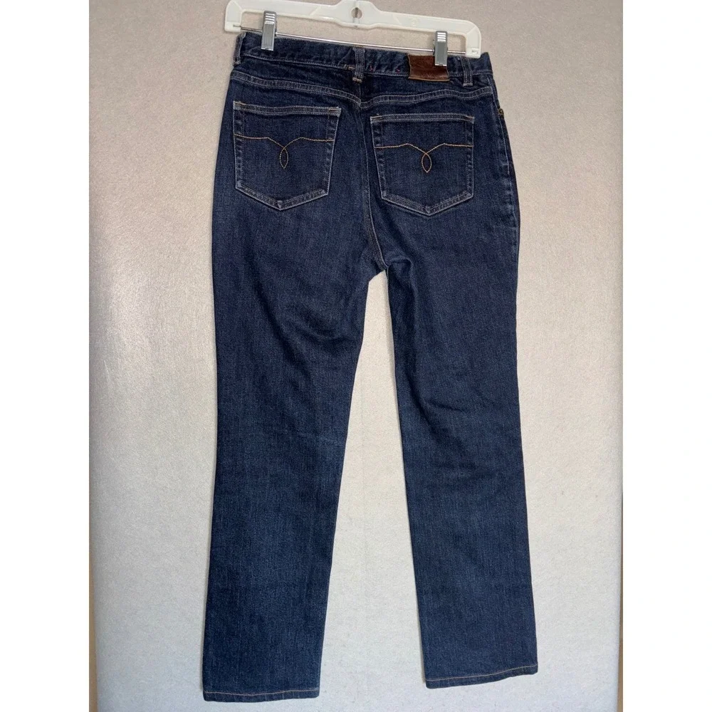 Lauren Ralph Lauren Jeans Womens 2P Straight Leg Denim Pants 2 Petite 2016 Retro